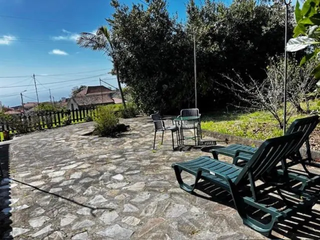 Pátio com vista de mar